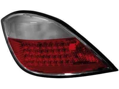 Zadné svetlá Opel Astra H LED Red / Chróm