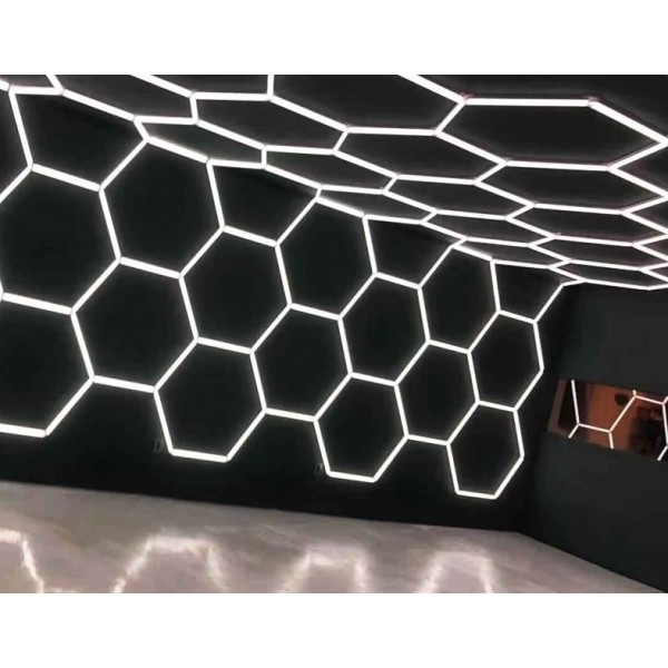 Kompletné LED hexagónové svetlo, biele 4500K - rôzne veľkosti