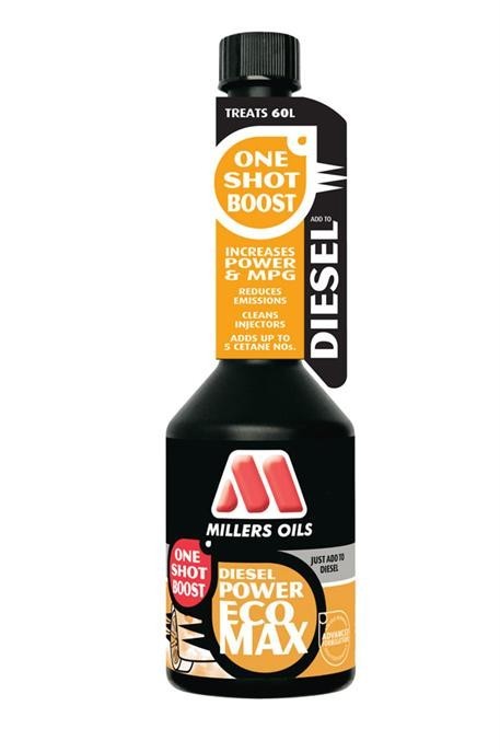 Aditíva pre naftové motory - Millers Oils Diesel Power ECOMAX - One Shot Boost 250 ml
