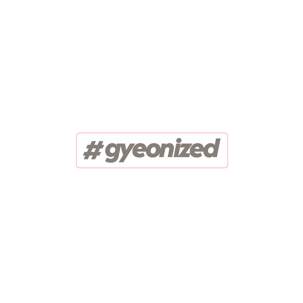 Gyeon #gyeonized Sticker Silver 17.9x100 mm