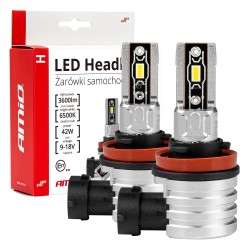 LED žiarovky pre hlavné svietenie H8/H9/H11 H-mini