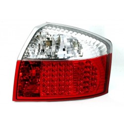 Audi A4 8E Lim. 01-02 Zadné LED svetlá prevedenie red / crystal