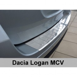 Nerezový chránič zadného nárazníka - Dacia Logan MCV (02/2013->)