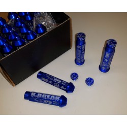 Odľahčené matice kolies K-BREAK - Modré