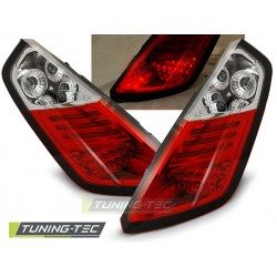 FIAT GRANDE PUNTO 05-09 3D / 5D - zadné LED svetlá červeno biela