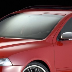 Škoda Octavia II / facelift - Clona predného okna, ABS čierna metalíza