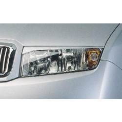 Škoda Fabia - kryty svetlometov (mračítka), ABS čierny