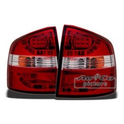 Škoda Octavia II Combi Zadné číre lampy LED červené