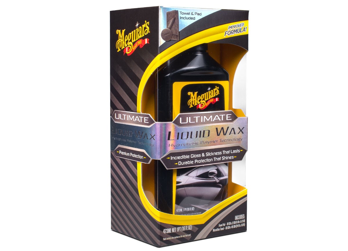 Meguiar's Ultimate Liquid Wax špičkový tekutý vosk na báze syntetických  polymérov, 473 ml