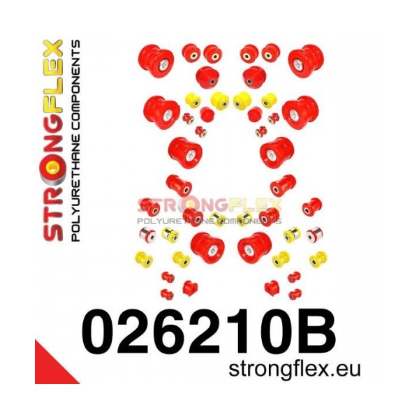 Audi A6 C6 04-11 Quattro & Allroad - kompletné uloženie náprav - sada