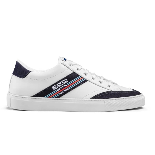 Voľnočasové topánky Sparco S-Time Martini Racing, farba: bielo-modrá