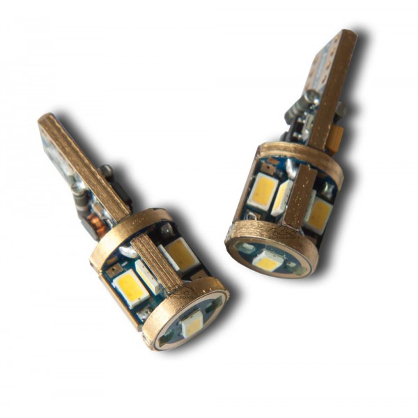 Biele žiarovky LED - Do obrysovek T10 W5W Canbus