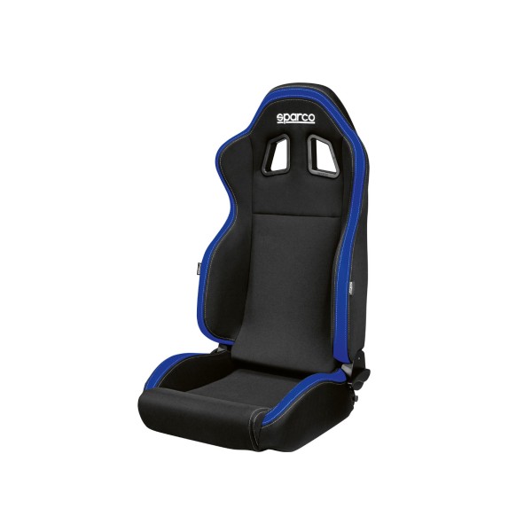 Sparco R100 športové polohovateľné sedadlo, farba: čierno-modrá