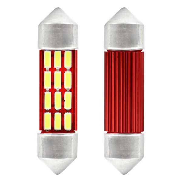 LED žiarovka SUFIT 4014 12SMD C5W 36mm 12V/24V