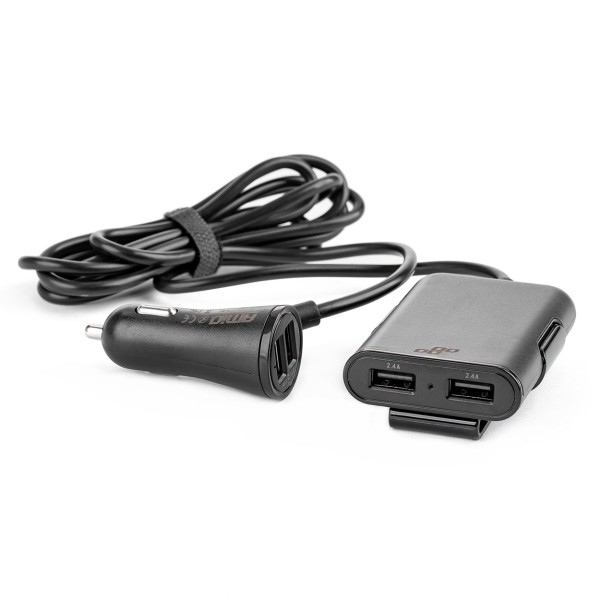 Autonabíjačka predná-zadná s predlžovacím káblom 4 USB