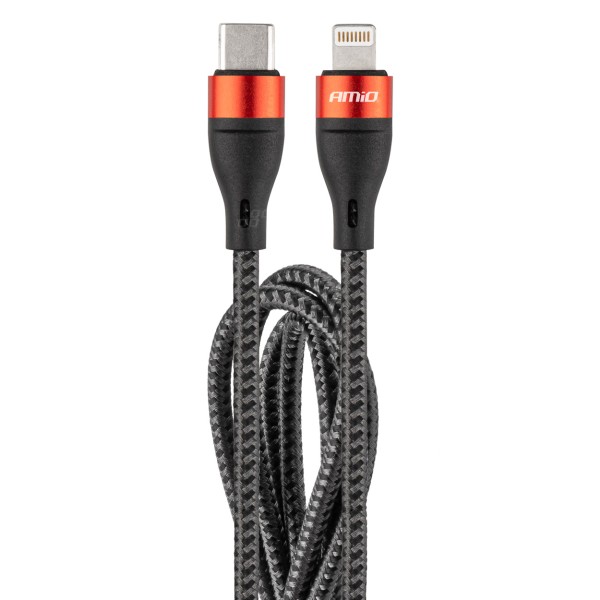 Kábel USB-C + lightning 100cm FullLink UC-17