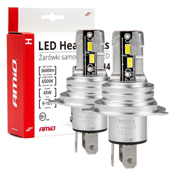 LED žiarovky pre hlavné svietenie H4  H-mini