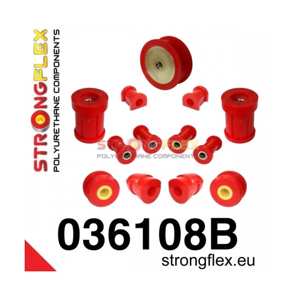 BMW E36 Compact - komletné uloženie náprav, Sada