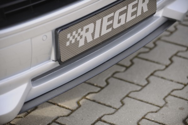 VW T5 - RIEGER lipa pod spoiler pod predný nárazník carbon look