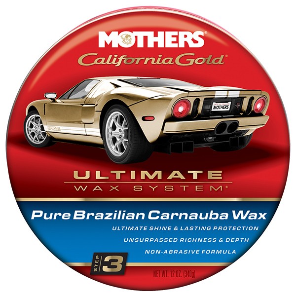 Mothers California Gold Pure Brazílsky Carnauba Wax - neabrazívny karnaubský vosk - pasta, 340 g