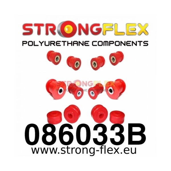 Honda CRX 88-91 - uloženie prednej nápravy, Sada