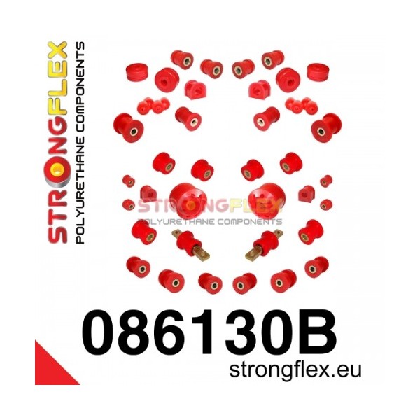 Honda CRX 88-91 - komletné uloženie náprav, Sada