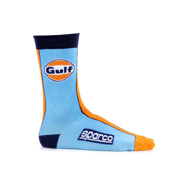 Sparco ponožky Gulf, farba modro-oranžová, veľkosť 36-40