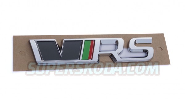 Škoda Fabia I - Logo na kufor RS pre rok 2013