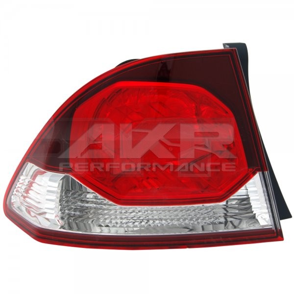 Honda Civic 4dv. 08-11 - zadné svetlá červeno biela
