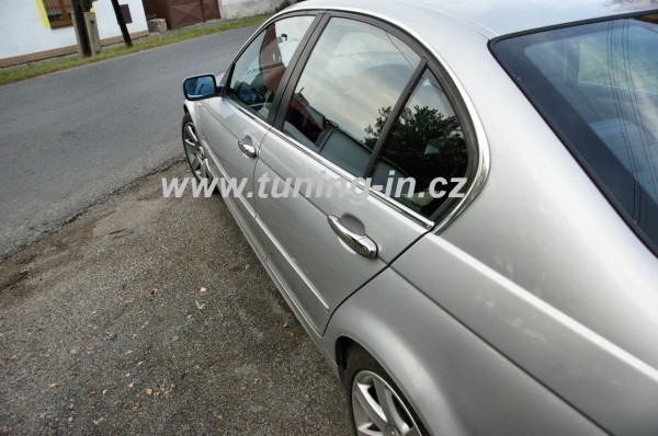 Bmw E46 01-05 (facelift) Nerez chrom kryty kľučiek OMSA LINE