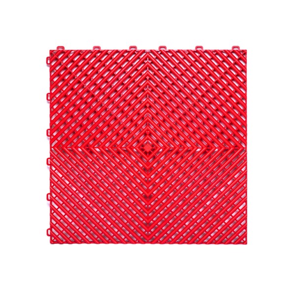 Dlaždice modulárne podlahy 40x40cm ČERVENÁ