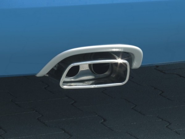 Škoda Roomster - Koncovka výfuku s orámovaním