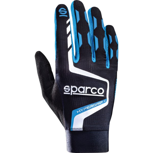 Sparco Hypergrip+ Sim Racing gamingové rukavice, farba: čierno-modrá