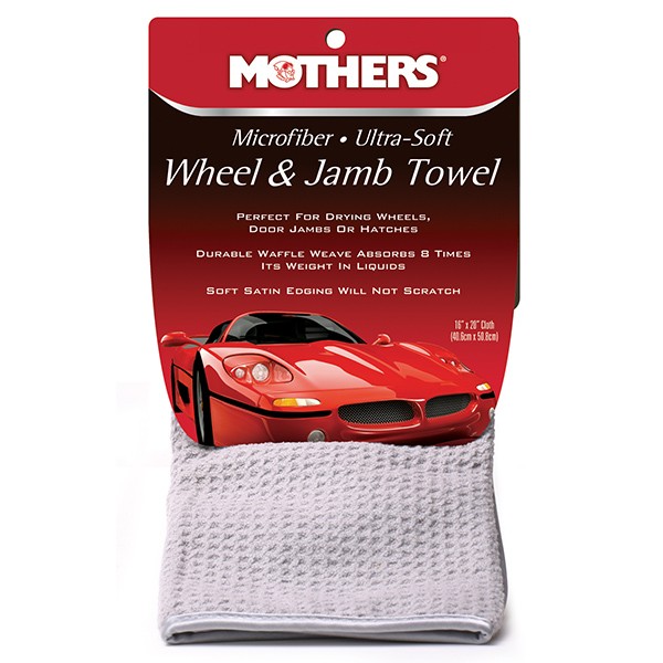 Mothers Microfiber Ultra-Soft Wheel & Jamb Towel - ultra jemný mikrovláknový sušiaci uterák na disky