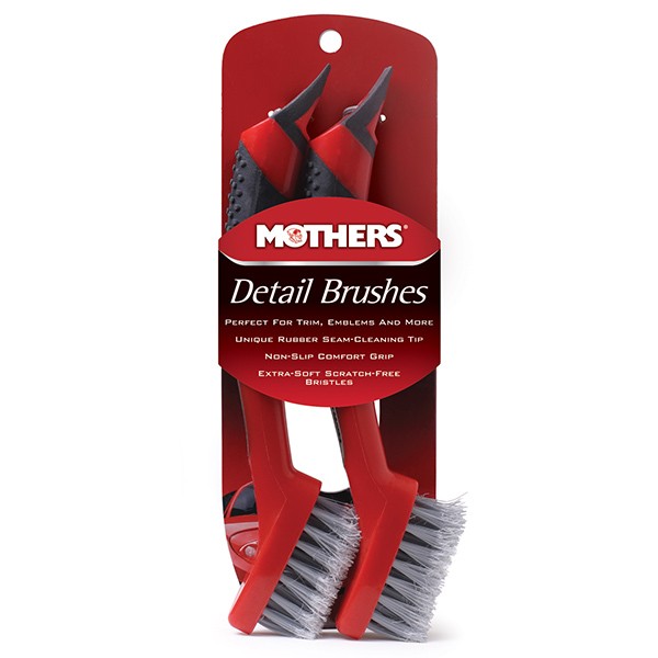 Mothers Detail Brushes - detailingové kefy pre špičkových detailerov a perfekcionistov, 2 ks