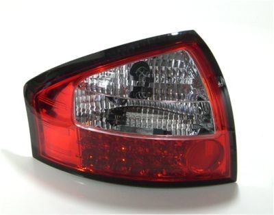 Audi A6 4B Zadné svetlá LEDkové red / crystal