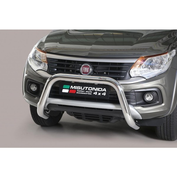 Fiat Fullback nerezový predný ochranný rám 76mm