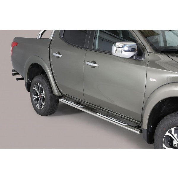 Nerez bočné dizajnové nášľapy Fiat Fullback