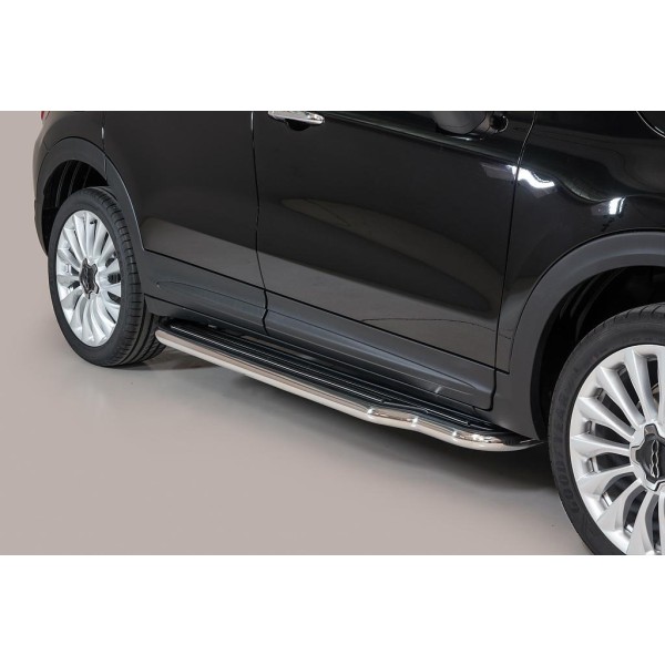 Bočné nerezové nášľapy Fiat 500 X