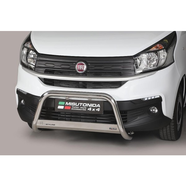 Fiat Talento nerezový predný ochranný rám 63mm