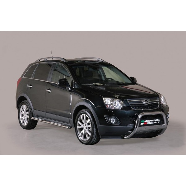 Opel Antara FL nerezový predný ochranný rám 63mm