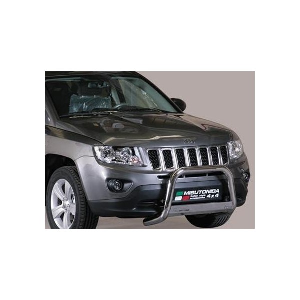 JEEP Compass nerezový predný ochranný rám 63mm