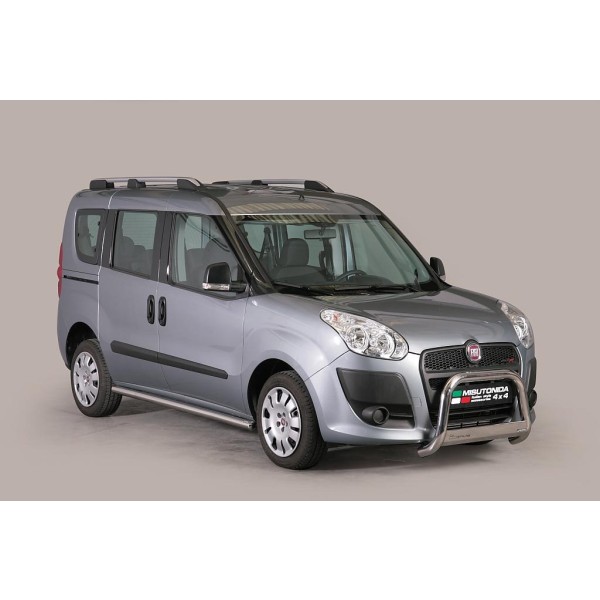 Fiat Doblo nerezový predný ochranný rám 63mm