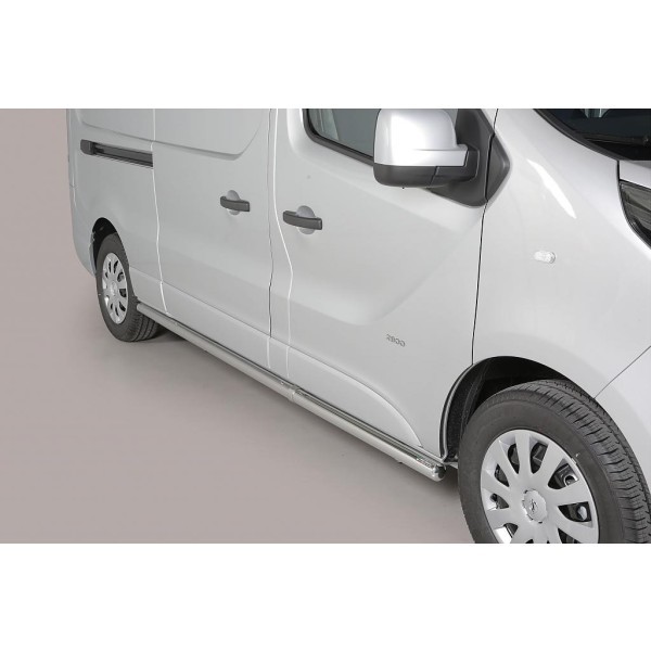 Nerez bočné nášľapy Opel Vivaro III (LWB)