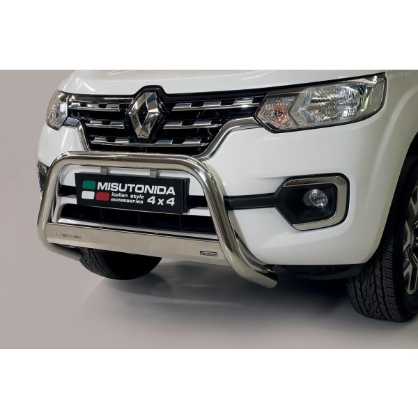 Renault Alaskan nerezový predný ochranný rám 63mm