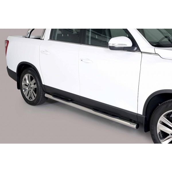 Nerez bočné nášľapy so stúpadlami Ssangyong Musso