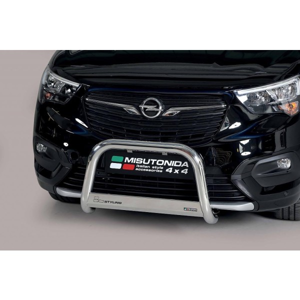 Opel Combo E nerezový predný ochranný rám 63mm