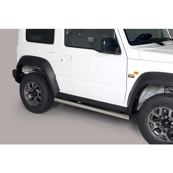 Nerez bočné nášľapy Suzuki Jimny IV - Ø 63mm