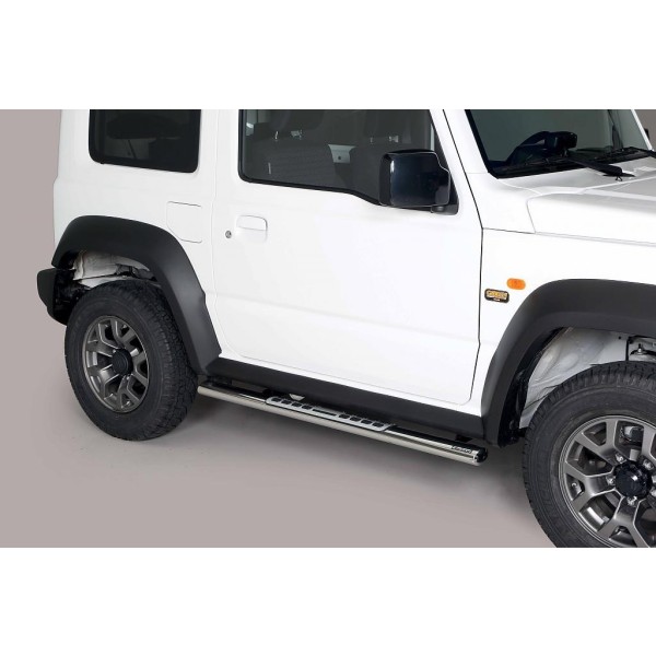 Nerez bočné dizajnové nášľapy Suzuki Jimny IV