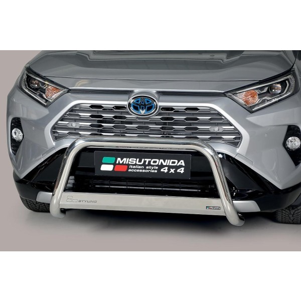 Toyota RAV 4 / Hybrid nerezový predný ochranný rám 63mm